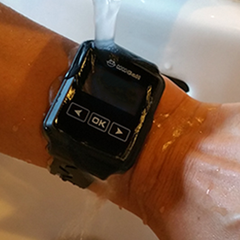 Waterproof Watch Pager Direct Being Worn